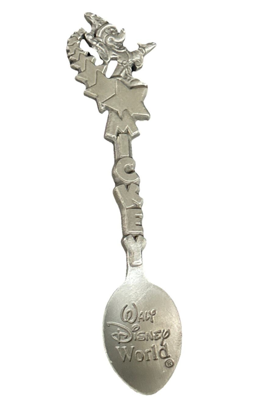 Walt Disney World Minnie Mouse Spoon Vintage Souvenir Collectible Pewter Tone